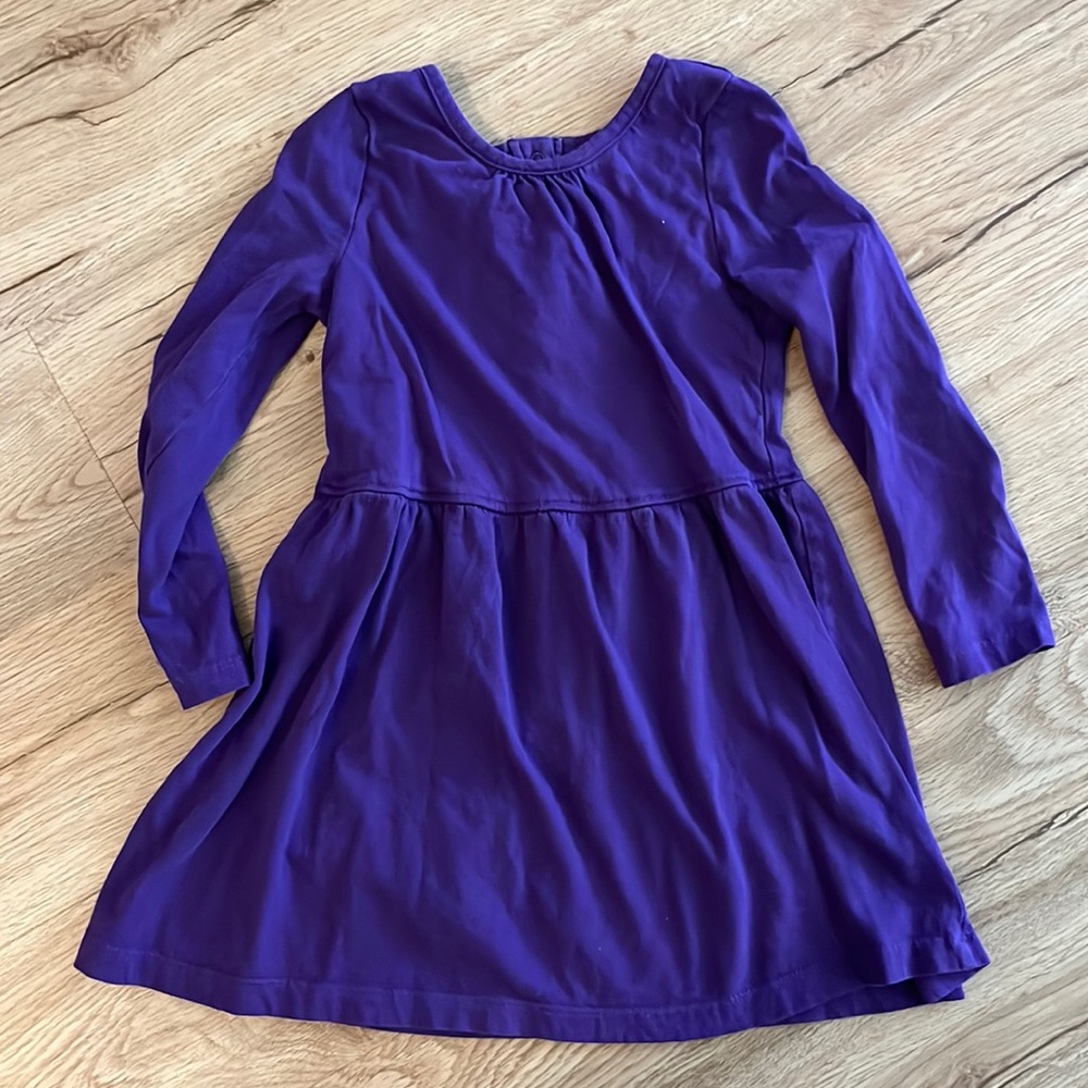 Primary long sleeve dress in 4-5